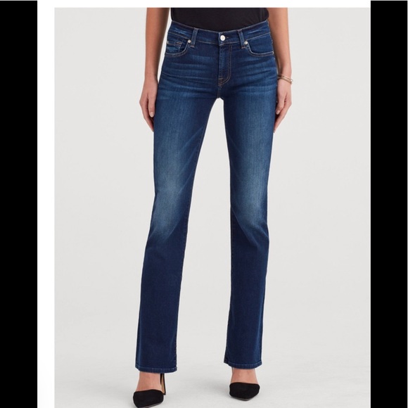 7 For All Mankind Denim - 7 FOR ALL MANKIND MID RISE BOOTCUT JEANs